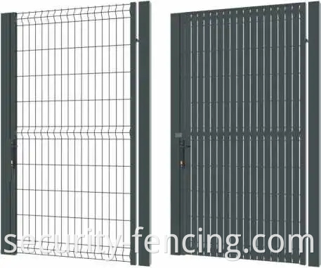 Neues Design mit geschweißtem Drahtnetz Paneel Privatsphäre Zaun